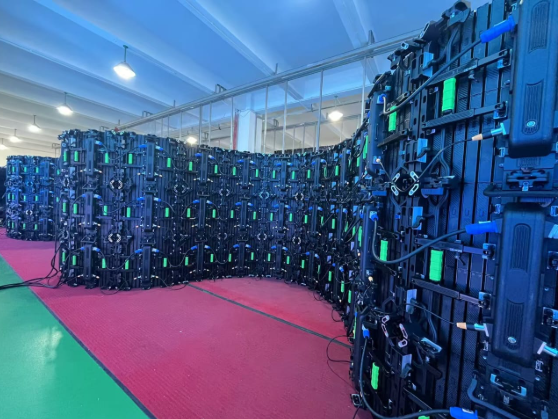 8k P3.91 indoor led rental panel for shopping mall events with novastar syetem