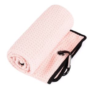 Waffle Pattern Quick Dry Microfiber Golf Towel