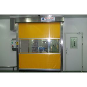 Industrial High Speed Shutter Door Durable Standard Plywood Package