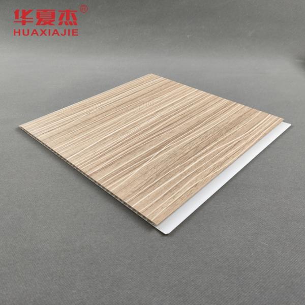 Wall Decoration Wood Grains PVC Panels First Choice For Moisture-Proof Home