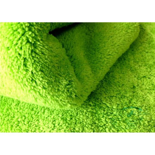 Microfiber Car Care Cloth Super For Windows Glass , Plush Buffering Towel