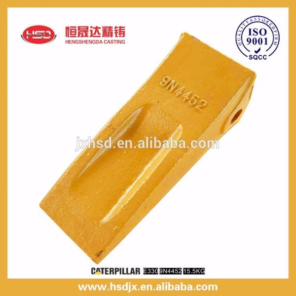 Heavy wide type construction machinery machinery parts bukcet teeth apply to E330 excavator/bulldozer on sale with stander size