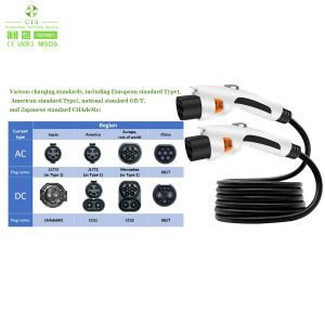 EV Charger Type 1 Type 2 16A 32A AC Portable For Electric Car From CTS