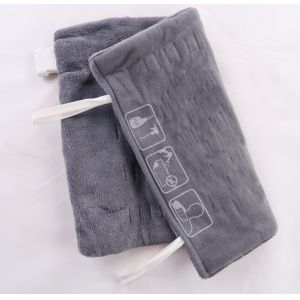 OEM Electric Heating Pad Warmer Microplush Polyester Material