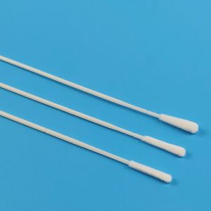 15cm Sample Collection Nylon Head Flocked Nasopharyngeal Swab