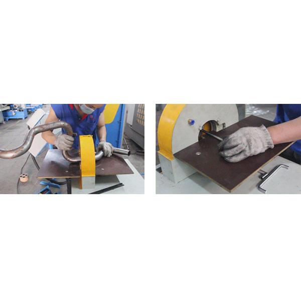 Bending tube grinding machine