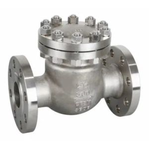 4 inch CF8 WCB Carbon Steel Flange Swing Check Valve Complete Certificate and