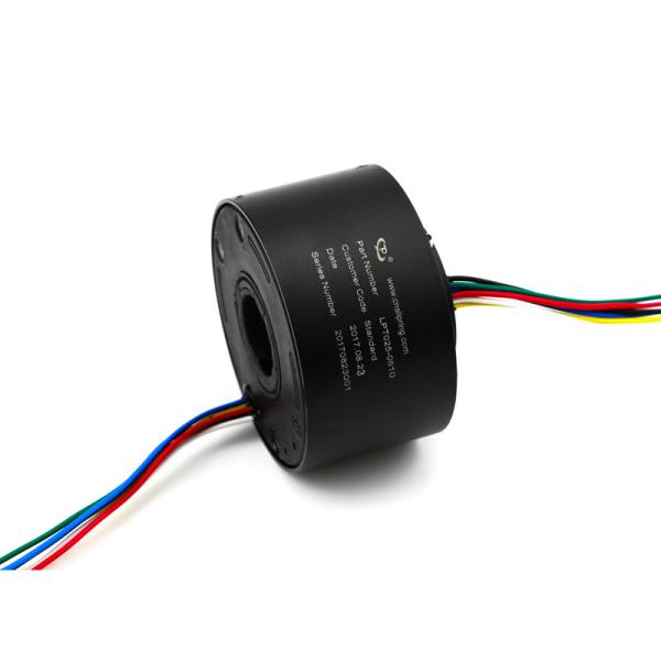 Buy 6 Circuits 240VAC 10A 300rpm Through Hole Slip Ring at wholesale prices