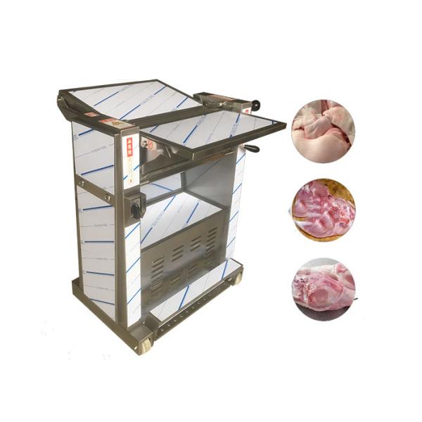 Automatic Fresh Beef Jerky Slicer Flake Pork Meat Skin Peeling Machine Meat