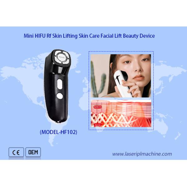 Buy Rf Personal Ultrasound Hifu Beauty Machine Face Tightening Anti Wrinkle at wholesale prices