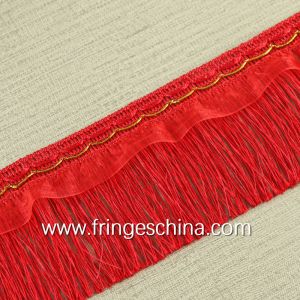 Quality Latest decorative OEM custom design tassel fringe for curtain cushion trimmings for sale