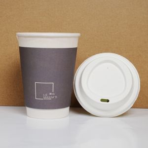 6 Oz 8 Oz 10 Oz 12 Oz 16 Oz Hot Drink Cup With Lid Offset Printing Eco-friendly