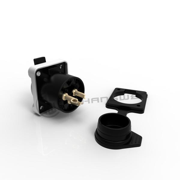 Audio XLR 3 Pin Male Female Plug Connector Electrical IP65 Waterproof