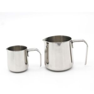 4OZ Mini Stainless Steel Milk Frother Pitcher 10.85*7.7*9.4 Cm Convenience To