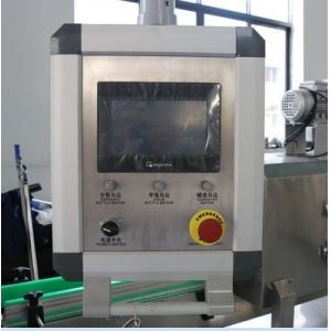 Silver Shrink Sleeve Labeling Machine With Man - Machine Controlling Technology