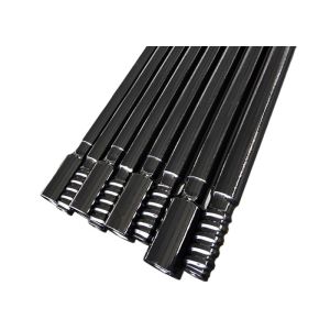 Top Hammer Drilling Tools T38 Drill Rod with Wrench Flat for Mine Equipment