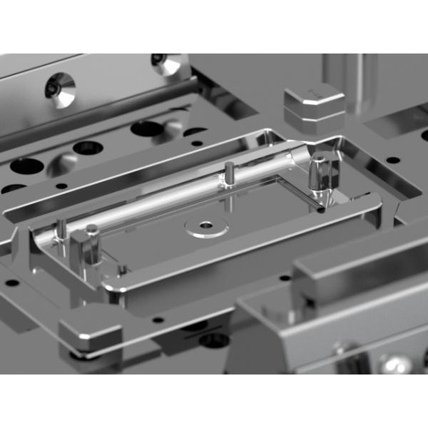 OEM / ODM : Hot Runner Injection Molding & Transparent Smart Doorbell Upper Shell (1*2) No.23673