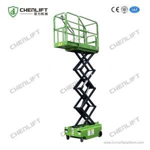Quality Warehouse Mini Electrical Self Propelled Scissor Lift for sale