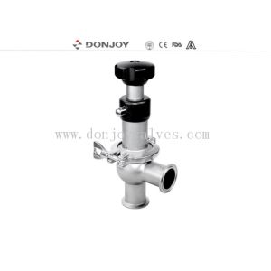 Quality SS316L Manual Adjustable Regulating Valves With Tri Clamp End for sale