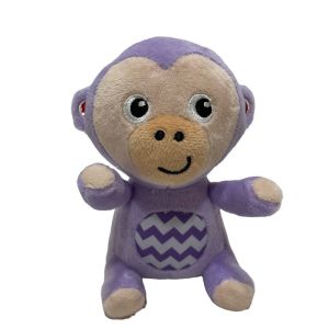 China 15CM  Plush Purple Monkey Stuffed Animal Gift For Kids on sale