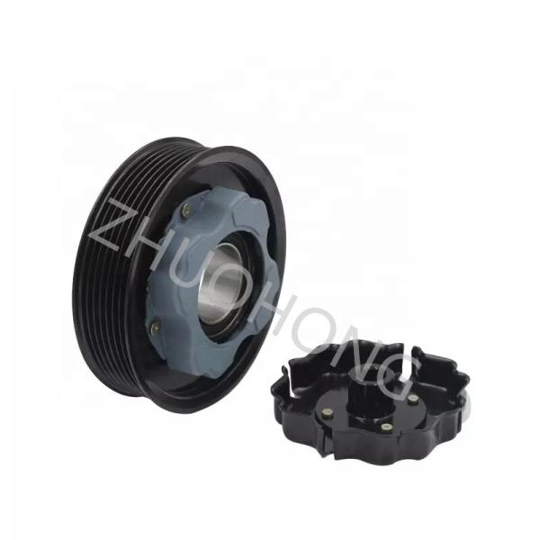 Engine 7SEU17C Auto AC Compressor Pulley Clutch Kit 7PK 123MM 12V for Trevego 2012-2016