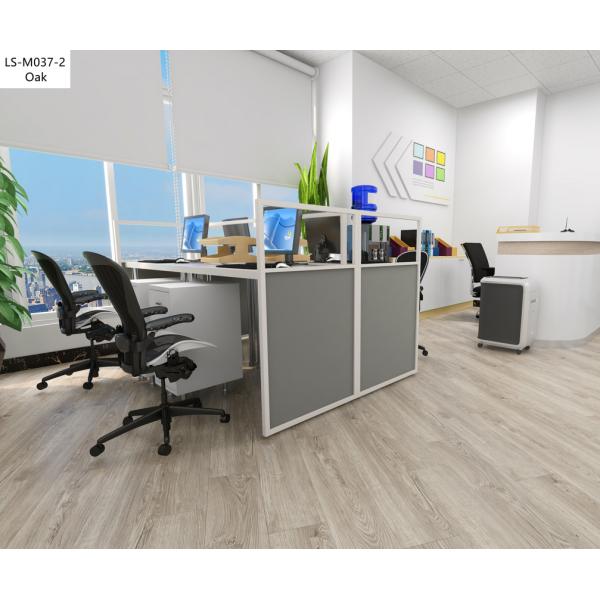 7''X48'' vinyl flooring sPC High Abrasion Anti Slip Waterproof Click GKBM LS-M037 Green