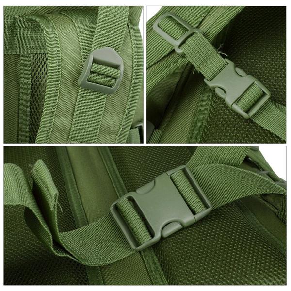 Polic Tactical Gear Backpack Weather Resistant Mountain Climbing Gear 50L