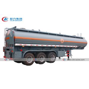 3 Axle 18000 24000L Dilute Sulfuric Acid Tank Semi Trailer