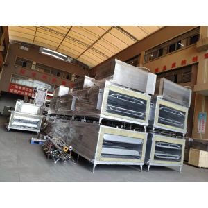 IOS 400 Degrees Temperature 700kg/M Bakery Tunnel Oven