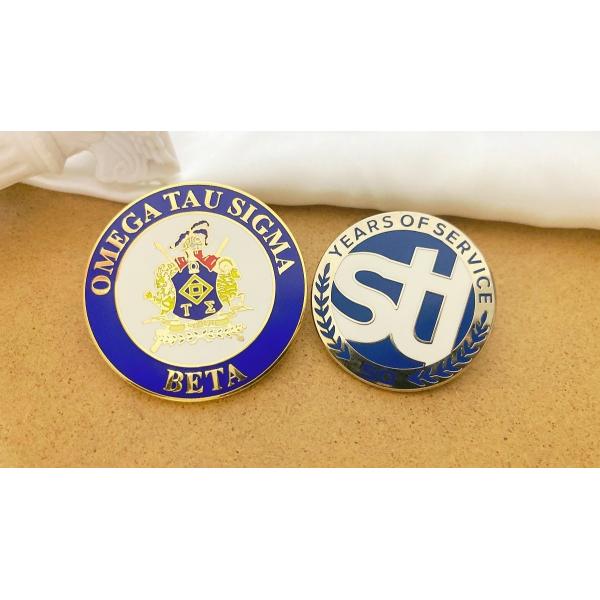 Purple Sandblast Size Custom Logo Lapel Pins Metal Pin Badges Crafts Custom