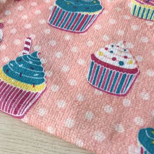 Cute printed cake towels microfiber absorbing water kitchen useage with single