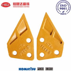 PC56 PC60 D2017074171 Excavator Side Cutter Self-Cleaning Mud-shedding