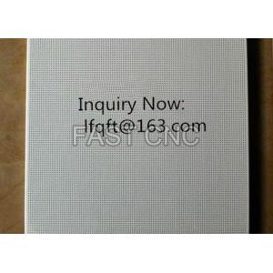 Custom Stainless Steel Filter Screen Panel Plate Stainless Steel Straight Holes