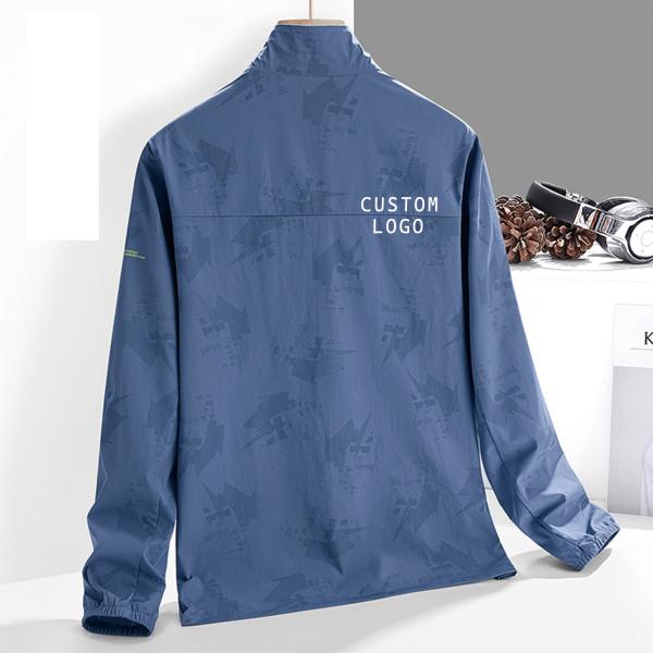 Customized Logo Anti-UV Sunscreen Clothing for Adults Sun Protection and Elasticity