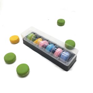 macaron box packaging plastic inner tray clear plastic tray macaron holder