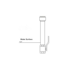 Brass Valve Silver Tassel Fountain Nozzle Heads For Outdoor Water Fountains