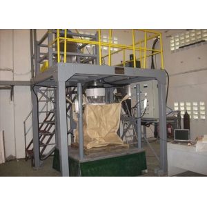 Electronic Weighing 1000Kg Jumbo Bag Packing Machine In Plastic Industry