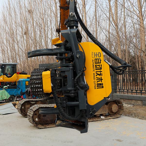 Buy Cutting Tree Saw Harvester Working Felling 400mm Wood Automatic Cutting Machine For Forest at wholesale prices