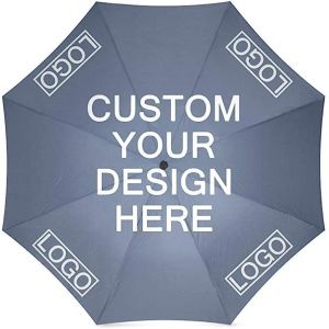 Custom Umbrellas Design Your Own Add Logo Image Personalized Design Sun/Rain All