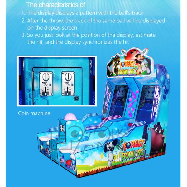 Coin Operated Double Fight Adventure Bowling Redemption Games Wholesale Price Video Game Machine