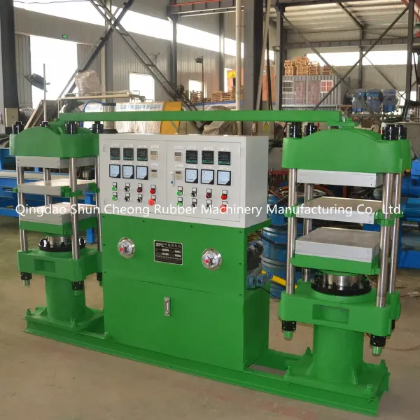 Double Plate Vulcanizing Press / Duplex Rubber Curing Press for O-Ring and Seals