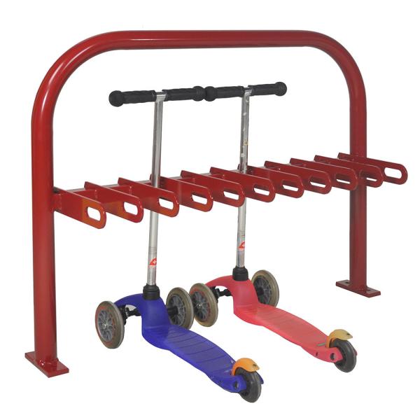 Buy Sheffield Single Sided Scooter Parking Rack Hardware Fabrication E Scooter Rack at wholesale prices