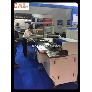 High speed hole punching machine with wire binding function PBW580