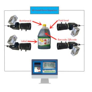 Smart Camera Machine Vision / Industrial Cameras For Manufacturing Vision And