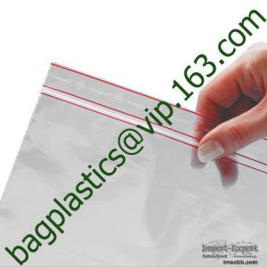 Biodegradable Material LDPE Biohazard Specimen Bag with Zipper, opaque Specimen