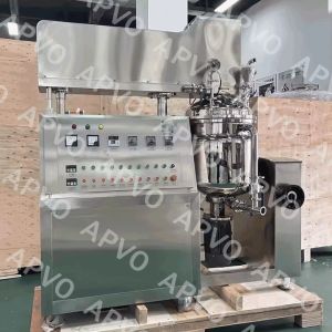 SUS304/316L 500L Face Cream Making Machine Vacuum Homogenizer