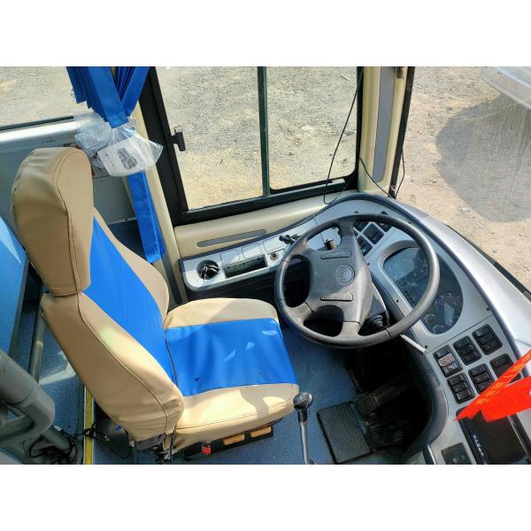 Used Shuttle Bus Yutong ZK6110 Rear Engine Bus 49seats Two Doors Airbag Suspension