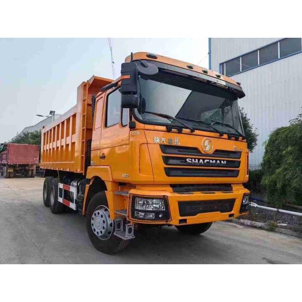 Buy Neon Red Heavy Dump Truck 20 Cubic Yards Capacity MAN Axle Collision Mitigation System at wholesale prices