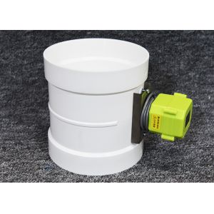 4nm Pvc Hvac Duct Zone Dampers Powder Coated