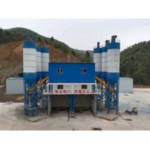 Construction Ready Mixed Concrete Batching Plant Factory Building Batching